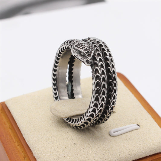 Snake Head Ring