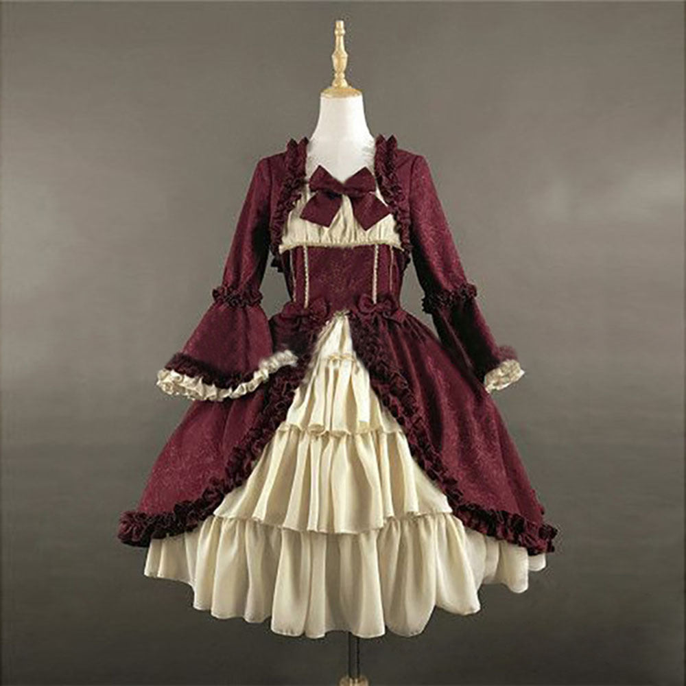Vintage gothic court dress