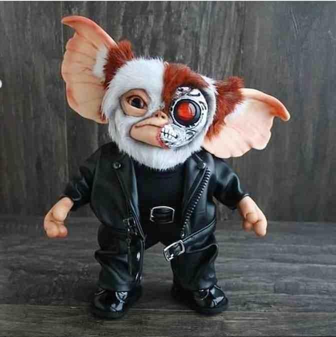 Halloween Mogwai Handmade Doll