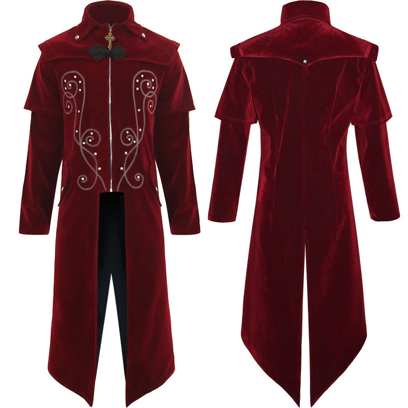 Long Men’s Costume/Cosplay Jacket