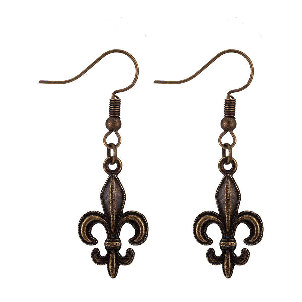 Gothic Patterns Retro Earrings