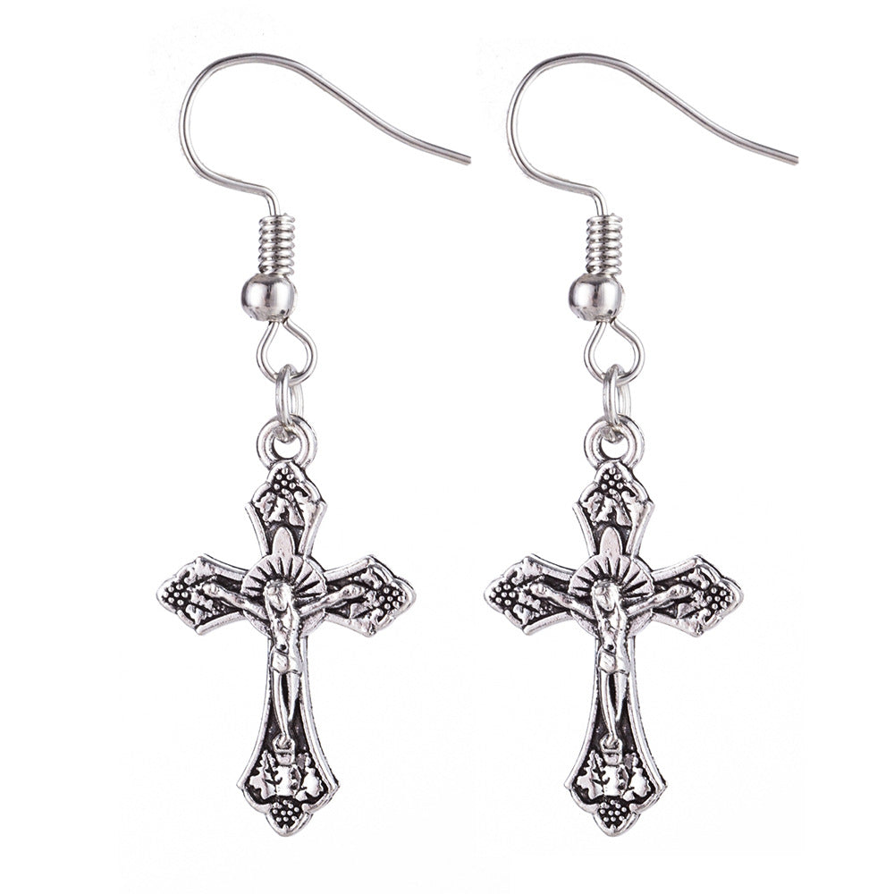 Gothic Patterns Retro Earrings